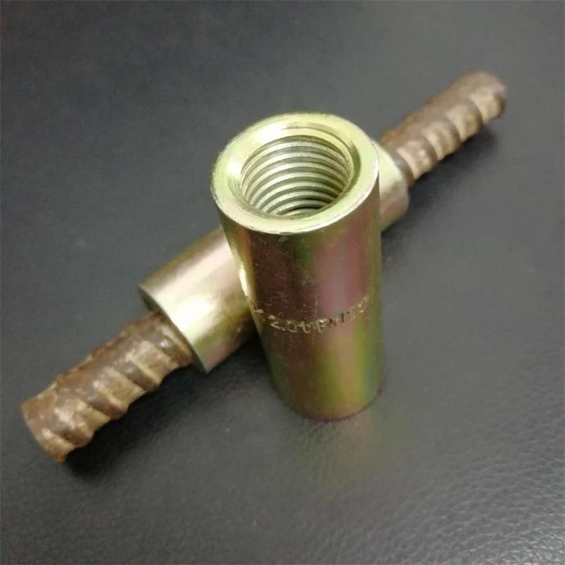 Rebar Adapter Threaded Rebar To Threaded Rod Coupler
